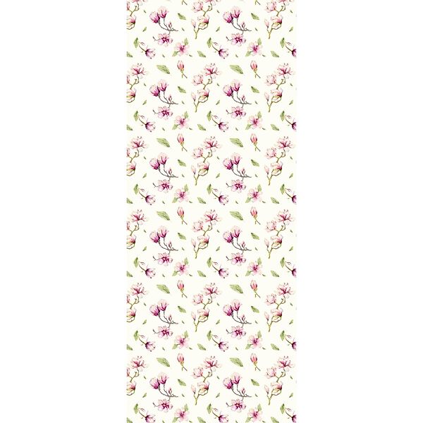 Komar Fototapete Vlies Magnolia Rapport Panel 100 x 250 cm  100 x 250 cm günstig online kaufen