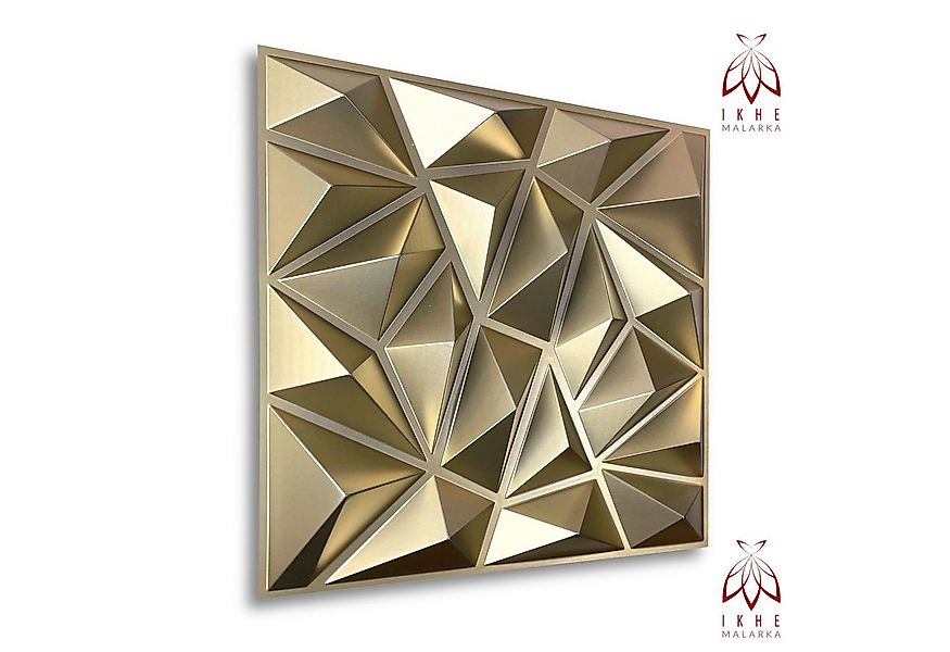 IKHEMalarka 3D Wandpaneel 3D Paneele PVC Kunststoffpaneele, BxL: 50,00x50,0 günstig online kaufen