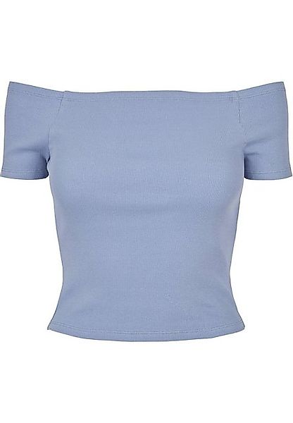 URBAN CLASSICS T-Shirt Urban Classics Damen Ladies Off Shoulder Rib Tee (1- günstig online kaufen
