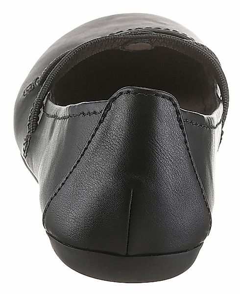 Tamaris Caterina Ballerina Flats, Festtagsmode, Slipper mit Gummizugriemche günstig online kaufen