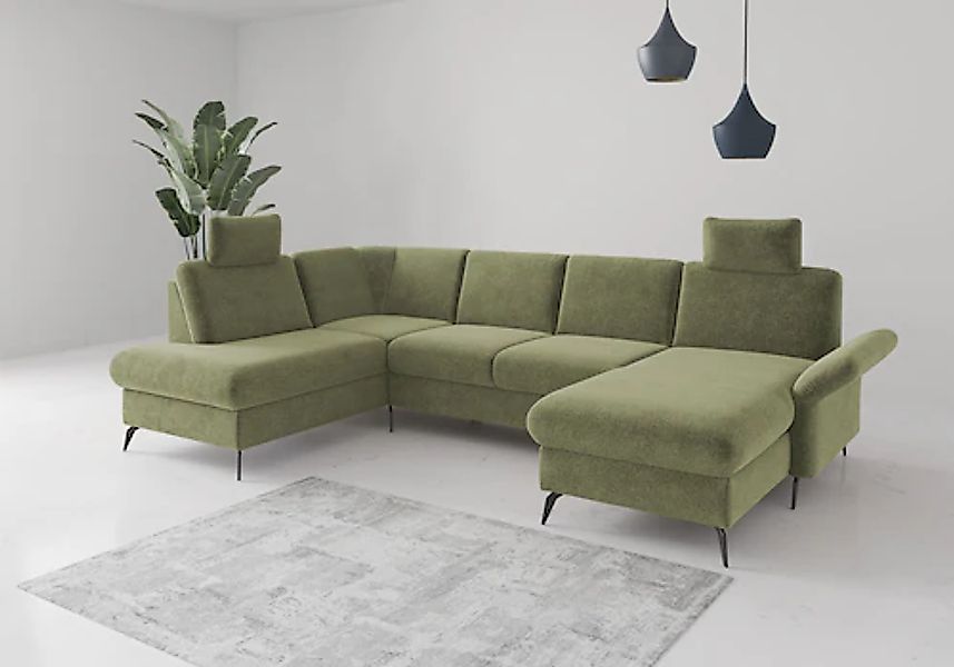 Home affaire Wohnlandschaft »Rochelle« wahlweise mit Bettfunktion, Bettkast günstig online kaufen