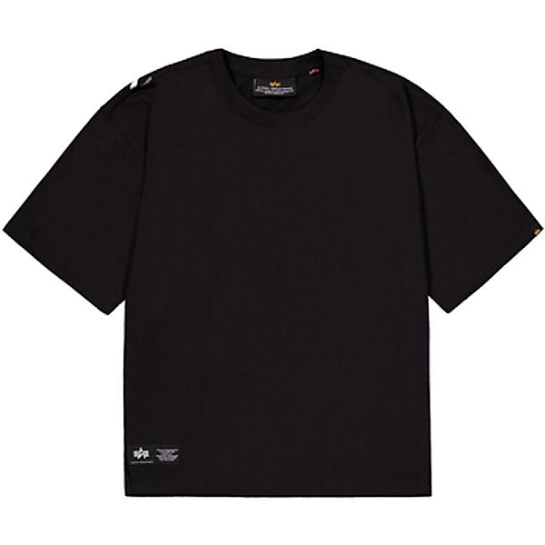 Alpha Industries  T-Shirt Balaclava Backprint T-Shirt Unisex - black günstig online kaufen