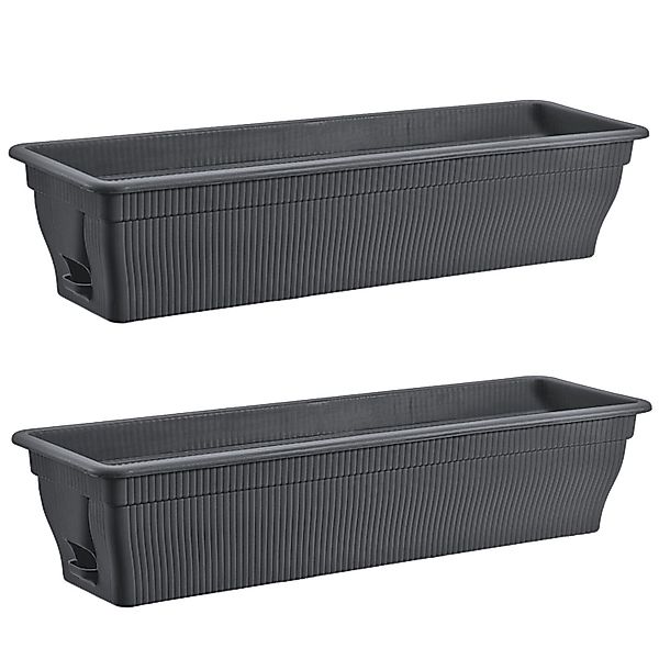 BURI Blumenkasten 2x Blumenkasten 80cm Balkonkasten günstig online kaufen