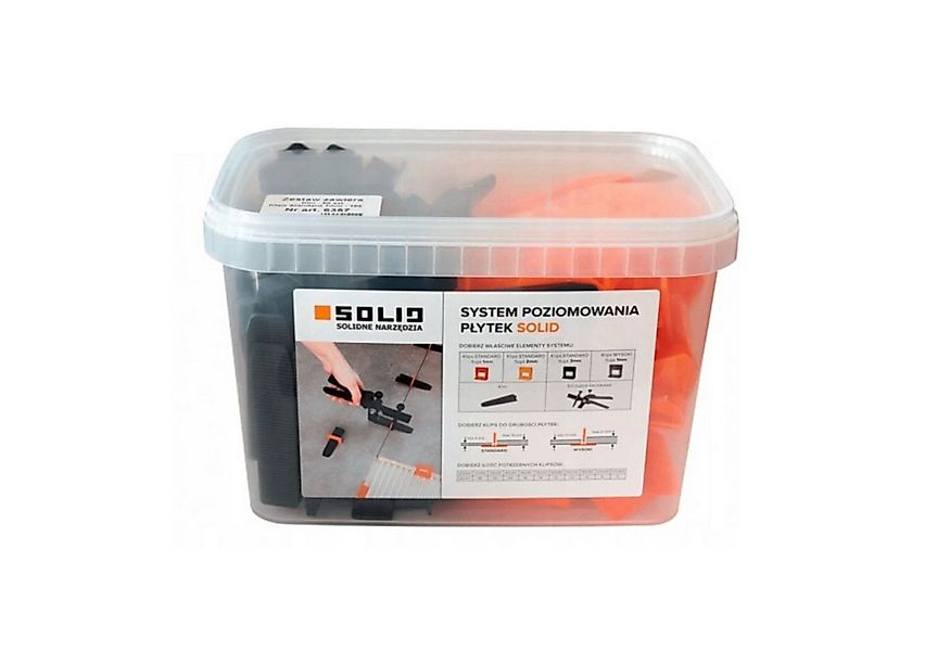 Verlegeset 1 Set (50+100 Stück) Keile und Zuglaschen SOLID (FB=1 mm), orang günstig online kaufen