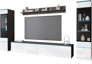 INOSIGN Wohnwand VERA II, Vitrinen Türanschlag günstig online kaufen