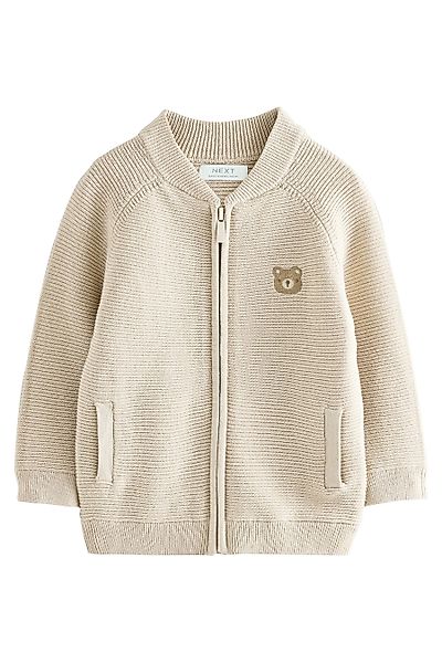 Next Strickjacke Bomberjacke mit durchgehendem Reißverschluss günstig online kaufen