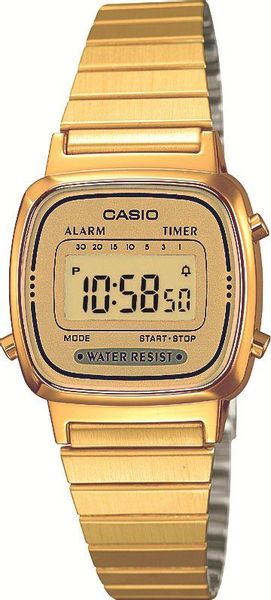 CASIO VINTAGE Chronograph LA670WEGA-9EF, Quarzuhr, Armbanduhr, günstig online kaufen