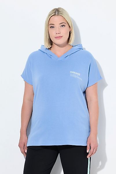 Ulla Popken Sweatshirt Funktions-Hoodie schnelltrocknend Kapuze günstig online kaufen