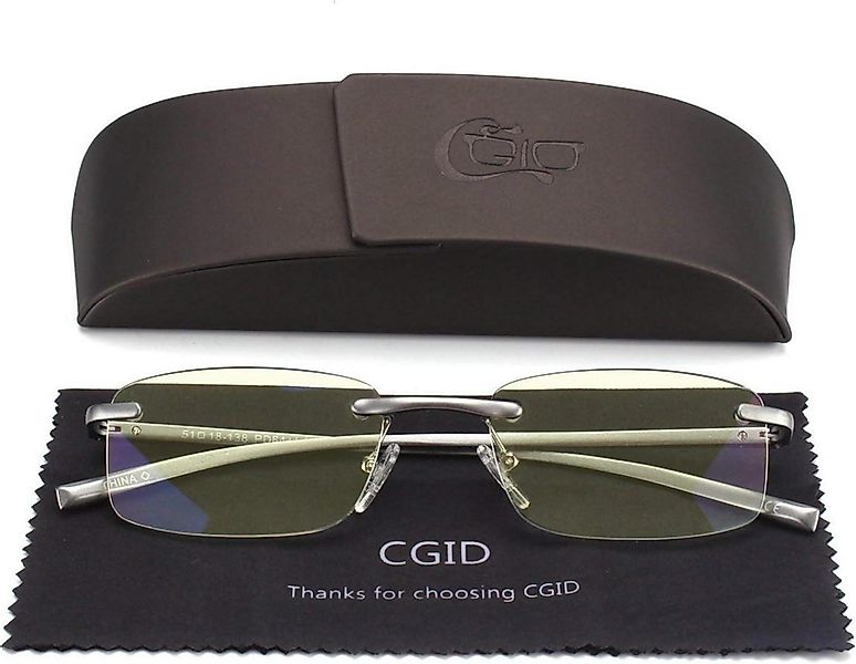 LuxusKollektion Sonnenbrille Lesebrille rahmenlos Aluminium Magnesium günstig online kaufen