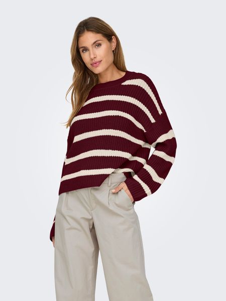 JDY Strickpullover JDYJUSTY L/S STRIPE PULLOVER günstig online kaufen