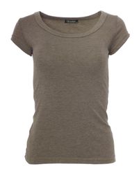 Muse T-Shirt Basic Kurzarm T-Shirt Skinny günstig online kaufen