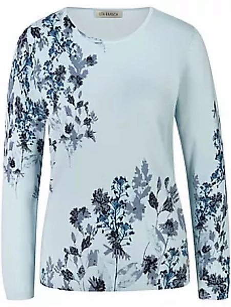 Pullover Rundhals-Ausschnitt Uta Raasch mehrfarbig günstig online kaufen