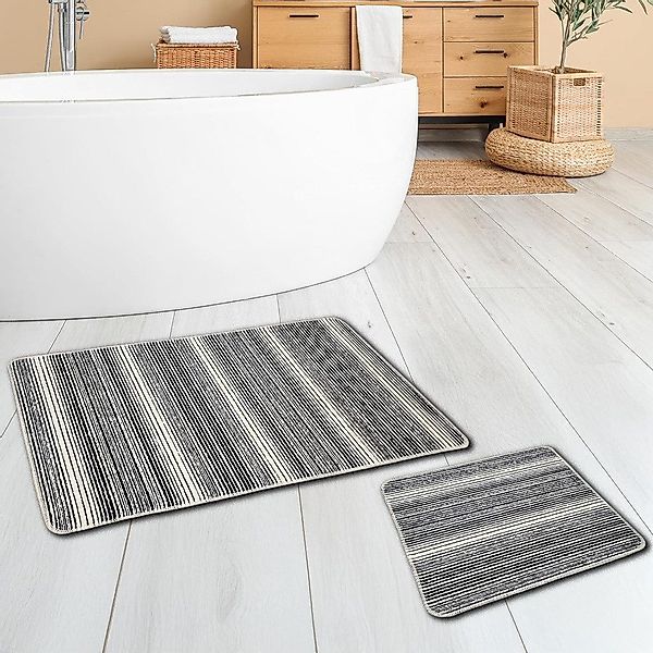 00 Null Null Badematte Miqna 2-tlg. günstig online kaufen