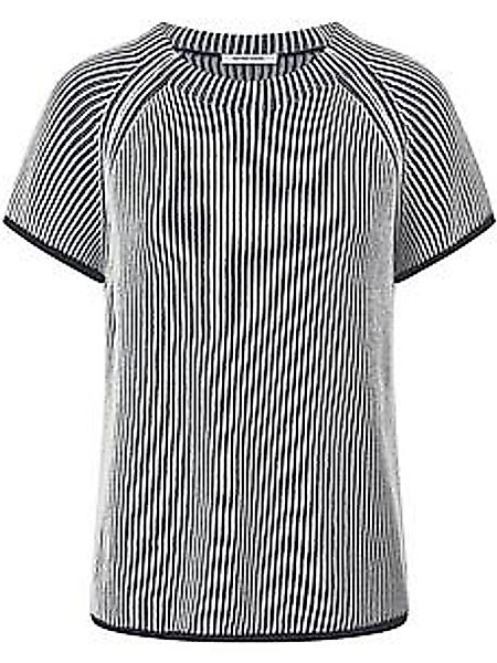 Rundhals-Pullover Peter Hahn blau günstig online kaufen