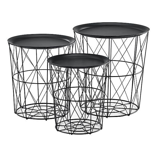 en.casa Beistelltisch, Worcester Couchtisch-Set in 3 günstig online kaufen