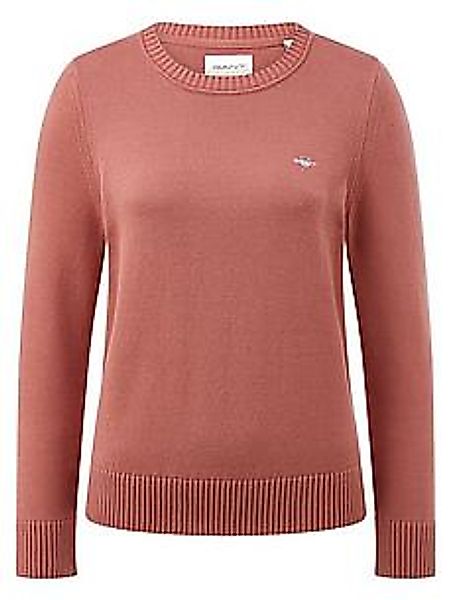 Rundhals-Pullover GANT orange günstig online kaufen