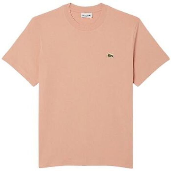 Lacoste  T-Shirts & Poloshirts Classic Fit T-Shirt TH7318 - Latte günstig online kaufen