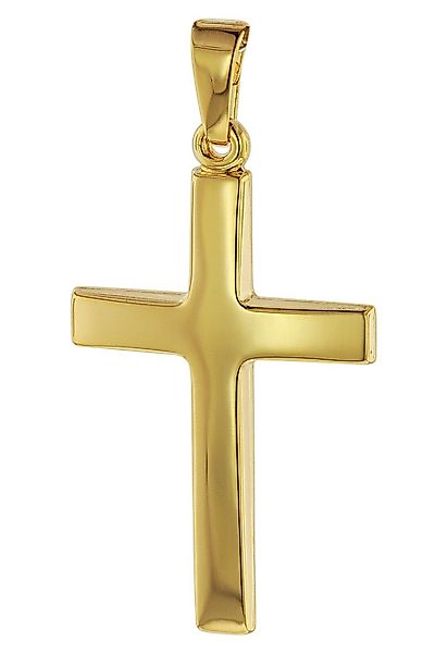trendor Kreuzanhänger Kreuz- Gold 750 (18 günstig online kaufen