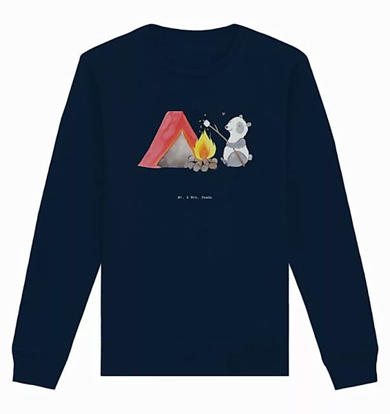 Mr. & Mrs. Panda Longpullover Größe L Panda Campen - French Navy - Geschenk günstig online kaufen