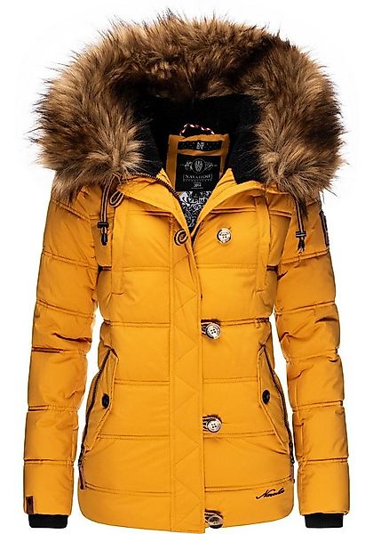 Navahoo Winterjacke Zoja stylische Steppjacke mit Kunstpelz Kapuze günstig online kaufen