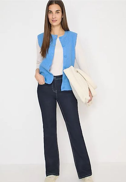 Rippstruktur Weste günstig online kaufen