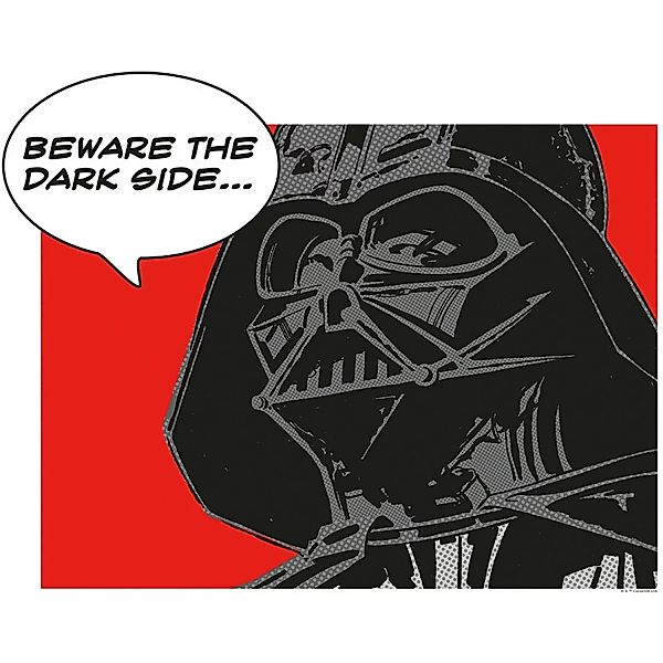 Komar Wandbild Star Wars Vader 50 x 40 cm günstig online kaufen