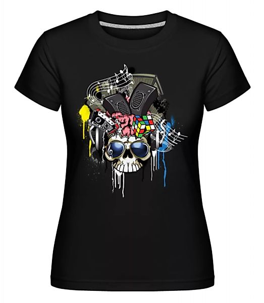 Kreativer Totenschädel · Shirtinator Frauen T-Shirt günstig online kaufen