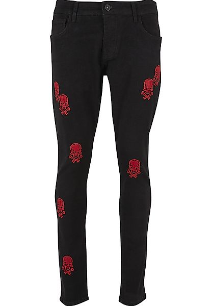 2Y Premium Bequeme Jeans "2Y Premium 2Y Skinny Fit Skull Jeans" günstig online kaufen