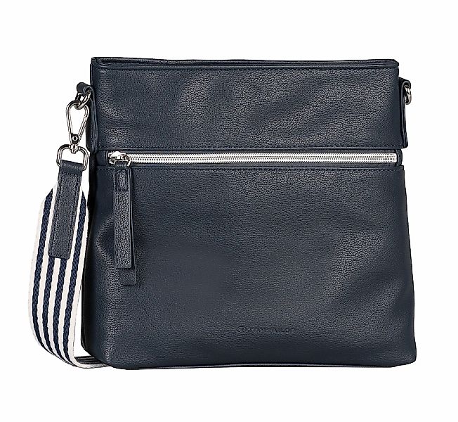 TOM TAILOR Umhängetasche "Orla Stripe" aus softem Kunstleder in modernem Lo günstig online kaufen