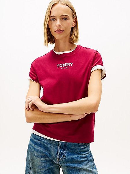 Tommy Jeans Kurzarmshirt TJW REG ESSENTIAL LOGO 2 TEE EXT günstig online kaufen