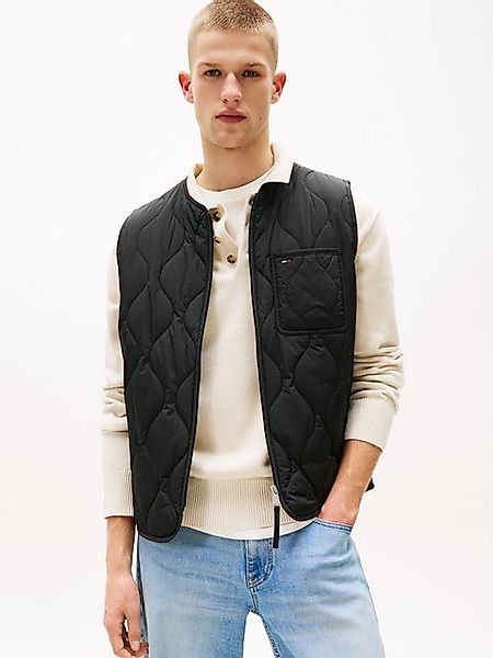 Tommy Jeans Steppweste TJM QUILTED VEST EXT Mit Rundhalsausschnitt günstig online kaufen