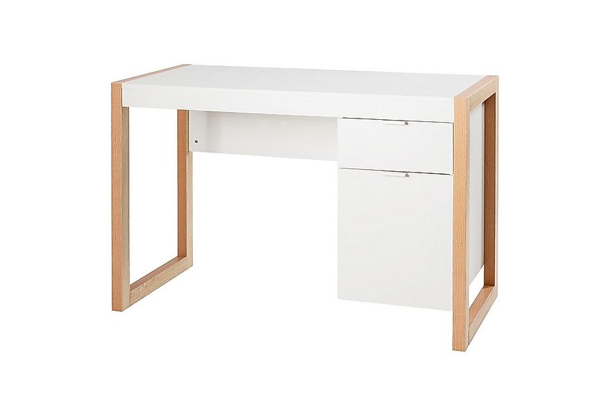 COSTWAY Schreibtisch, mit Schubladen, Aufbewahrungsschrank günstig online kaufen