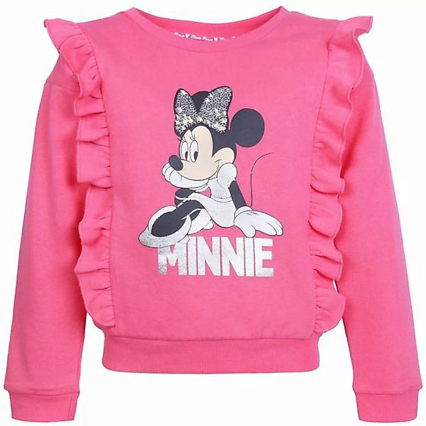 Sarcia.eu Sweatshirt Pinke Bluse mit Rüschen über den Kopf angezogen Minnie günstig online kaufen