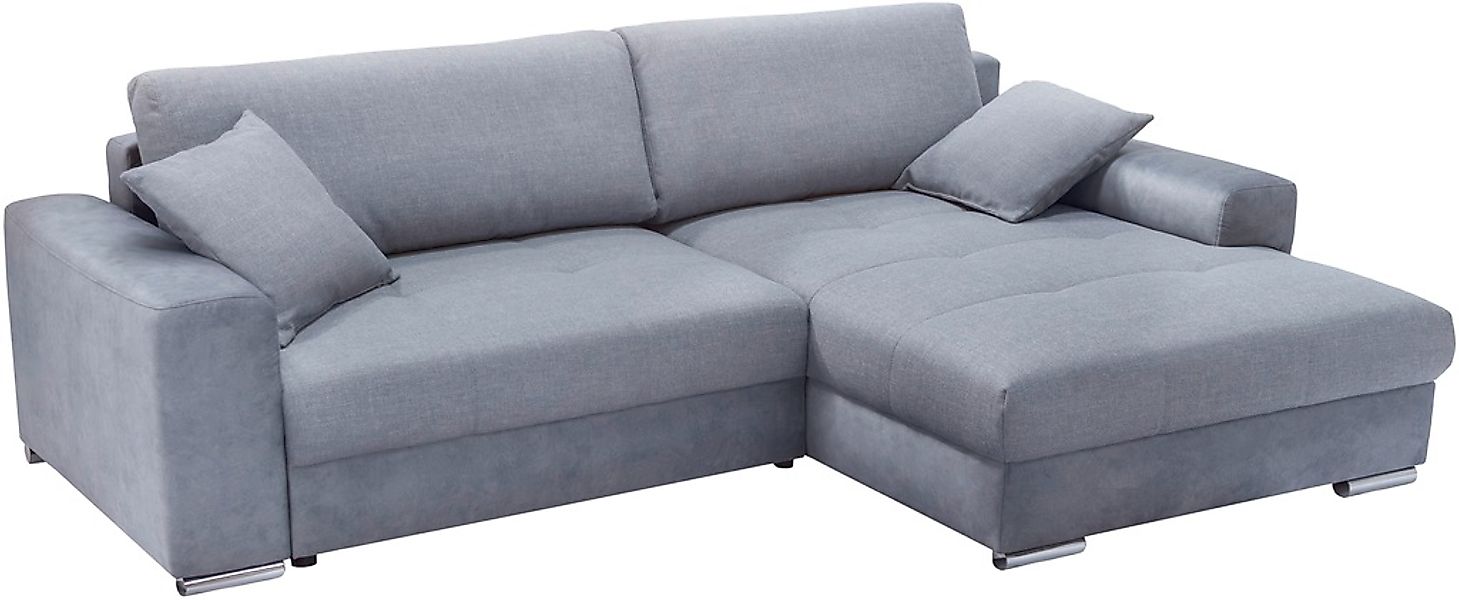 exxpo - sofa fashion Ecksofa »Larnaca, inkl. Bettfunktion und Bettkasten, b günstig online kaufen