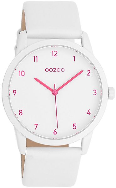 OOZOO Quarzuhr C11057, Armbanduhr, Damenuhr, Lederarmband günstig online kaufen