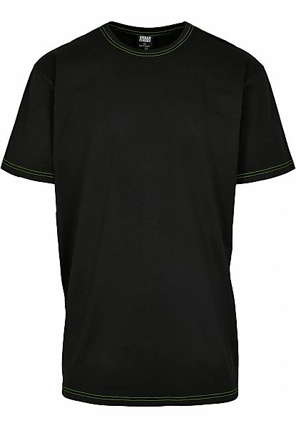 URBAN CLASSICS Kurzarmshirt "Urban Classics Herren Heavy Oversized Contrast günstig online kaufen