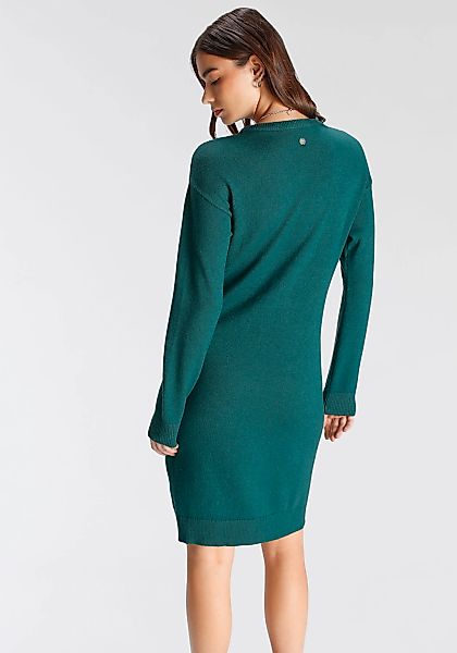 Tamaris Strickkleid Mini-Länge, modischer Ajourstrick günstig online kaufen