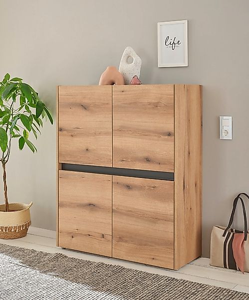 INOSIGN Highboard »City/Giron, moderner Schrank, Kommode, Stauraumschrank, günstig online kaufen