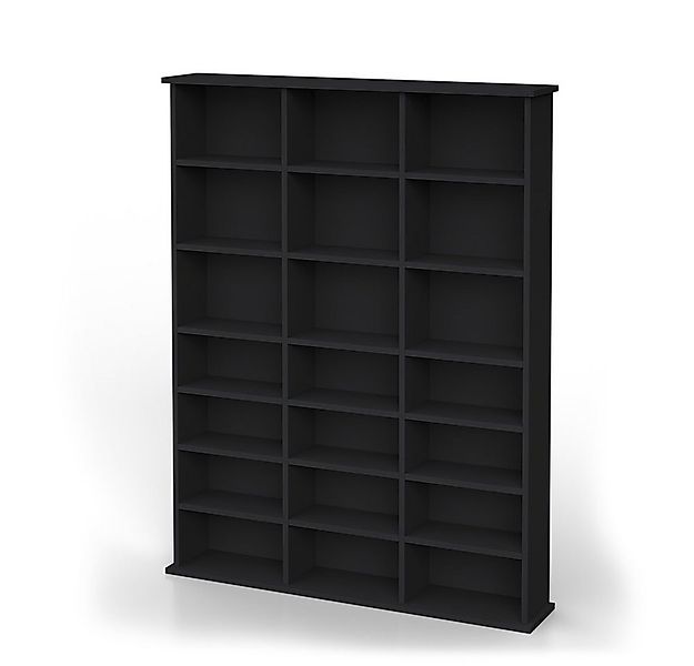 Vicco CD-Regal Jukebox, Schwarz, 105 x 136 cm günstig online kaufen