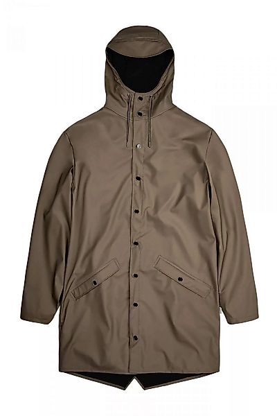 Rains Regenjacke Long Jacket Wood XS günstig online kaufen