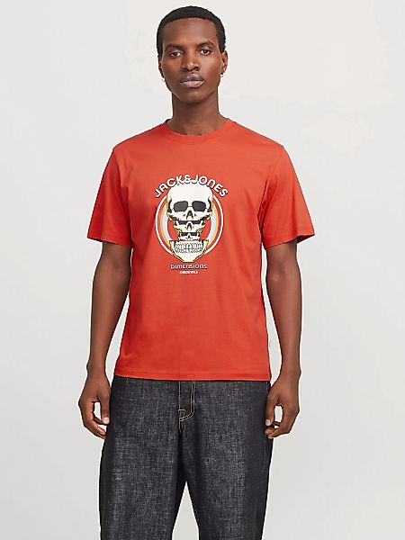 Jack & Jones T-Shirt "JORANATOMY SKULL TEE SS CREW NECK LN" günstig online kaufen