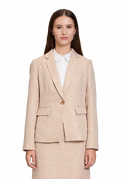 Betty&Co Kurzblazer "Damen mit Hahnentrittmuster" Material günstig online kaufen