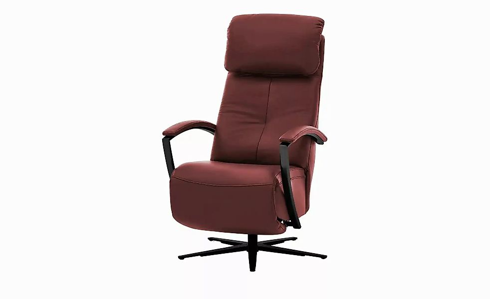 Hukla Relaxsessel Leder Pierre ¦ rot ¦ Maße (cm): B: 75 H: 117 T: 87.0 Pols günstig online kaufen