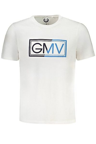 GIAN MARCO VENTURI T-Shirt Herren Kurzarm T-Shirt Weiß mit Rundhals und günstig online kaufen