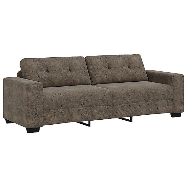 vidaXL Sofa Sofa 3-Sitzer Dunkelgrau 180 günstig online kaufen