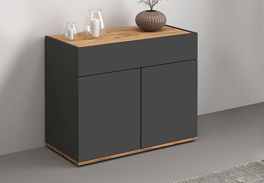 INOSIGN Sideboard Garda, Kommode, Schrank, 2 Türen, 1 Schublade, Made in It günstig online kaufen