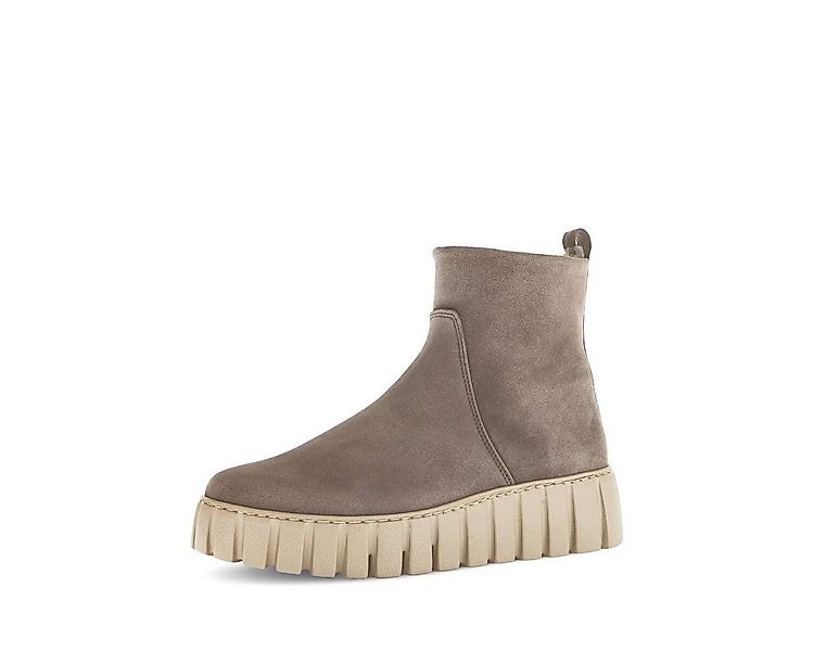 Gabor Plateau Stiefelette Rauleder Plateaustiefelette günstig online kaufen