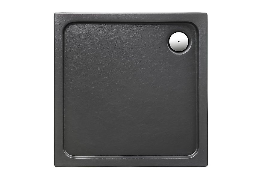 Schulte Duschwanne Adria, Größenauswahl, Sanitäracryl, Anthrazit, 80 x 80 c günstig online kaufen