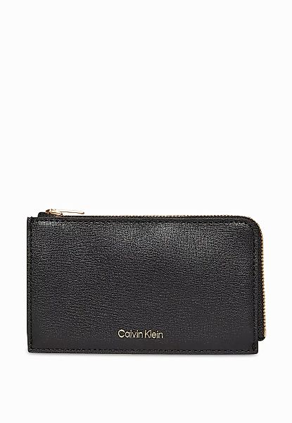 Calvin Klein Kartenetui "FOIL LOGO TOP ZIP CARDCASE", Kreditkartenetui mit günstig online kaufen
