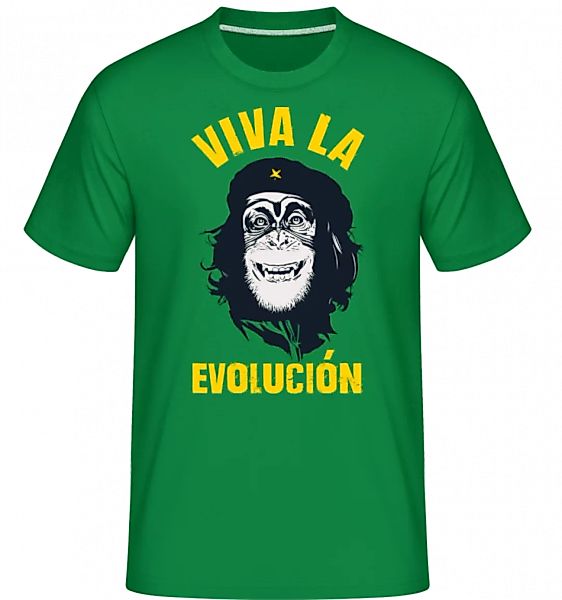 Viva La Evolucion · Shirtinator Männer T-Shirt günstig online kaufen
